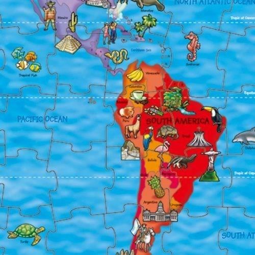 World Map - Puzzle - ORCHARD