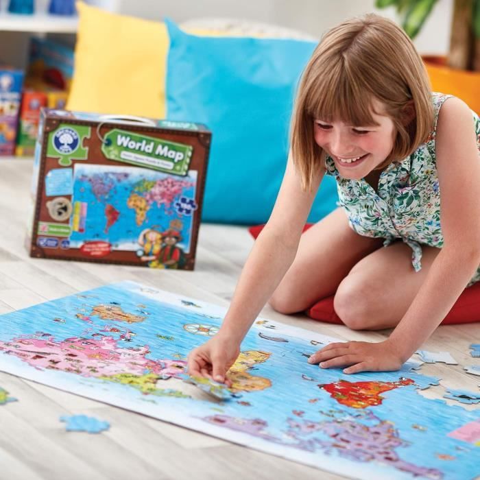 World Map - Puzzle - ORCHARD