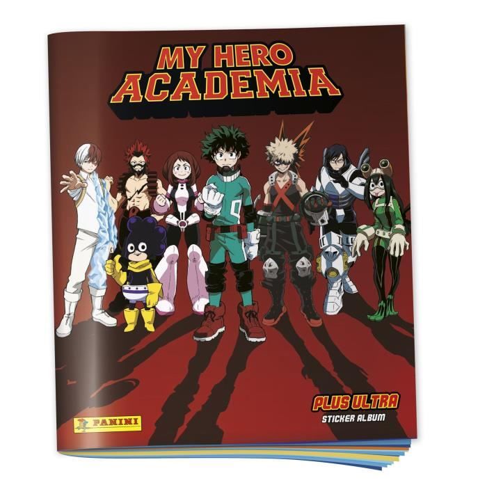Album + card holder - PANINI - My Hero Academia - 200 stickers and 50 cards
