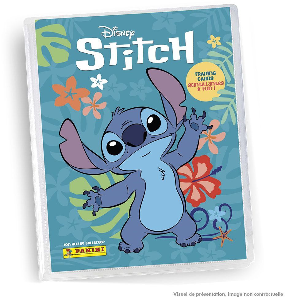 Collection starter pack - PANINI - STITCH TC - 1 binder + 2 pockets - 12 cards + 1 EL card