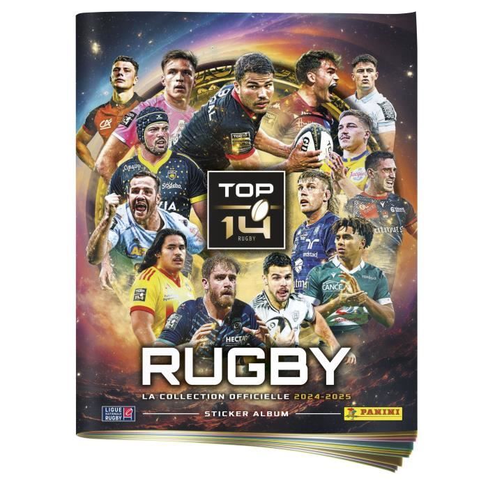 Starter Pack - PANINI - Rugby Top 14 2024-2025 - Album - 2 sleeves - 2 free