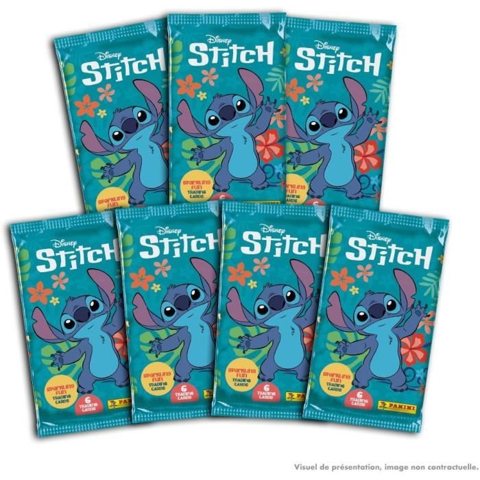 Metal box - PANINI - STITCH TC - 7 pockets - 42 cards