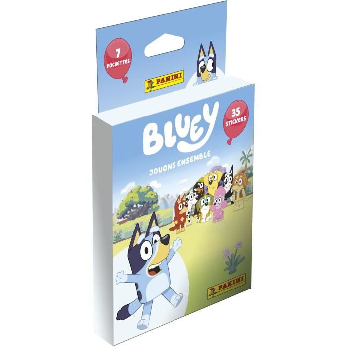 Stickers - PANINI - Bluey 2 - Blister pack of 7 pockets