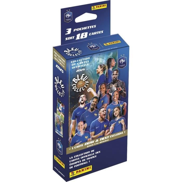 Blister - PANINI - FOOTBALL FEDERATION 2025 TC - 3 sleeves + 1 free - 24 cards