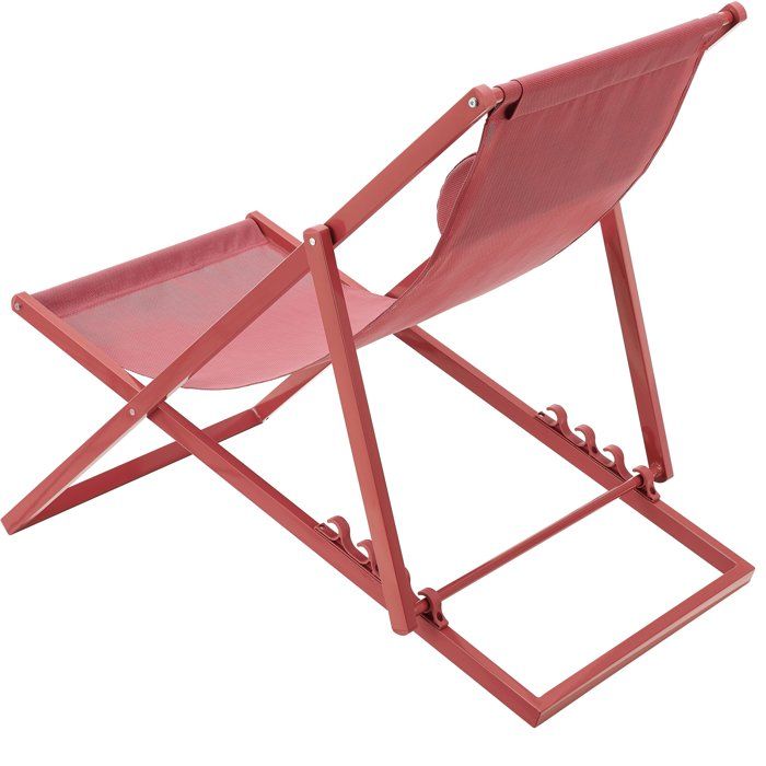 Chilean Paros - Steel structure - L 63 x D 104 x H 85 cm - Terracotta