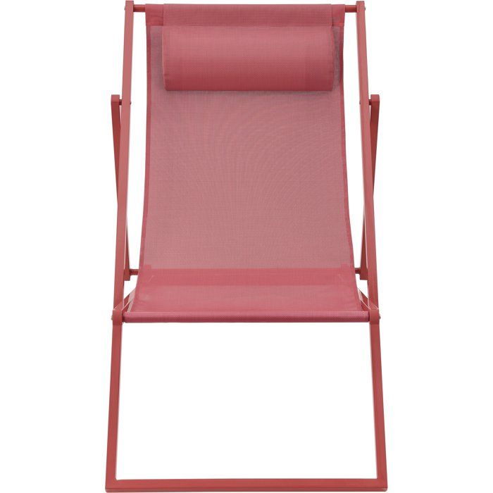 Chilean Paros - Steel structure - L 63 x D 104 x H 85 cm - Terracotta