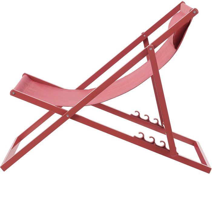Chilean Paros - Steel structure - L 63 x D 104 x H 85 cm - Terracotta