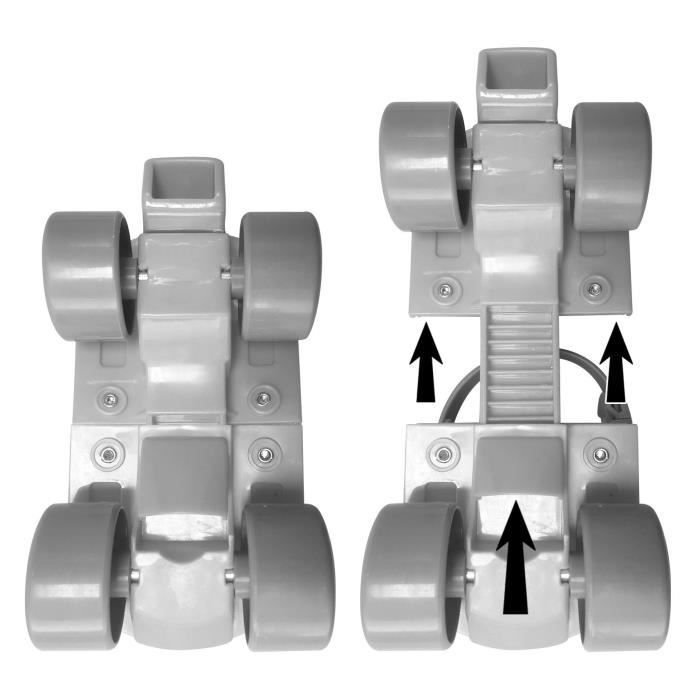 Roller skates and elbow/knee pads set - adjustable from 23 to 27 - PAT PATROUILLE - PA450035