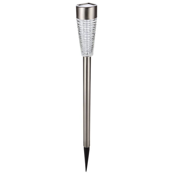 GALIX Stainless steel solar lantern H79