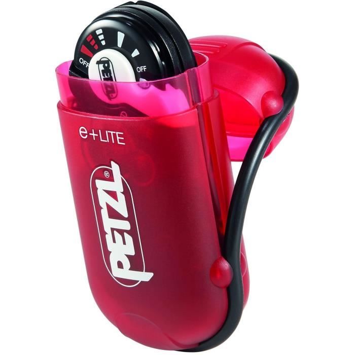 Emergency headlamp with headband - PETZL - E+Lite - 40 lumens - Case included - Black