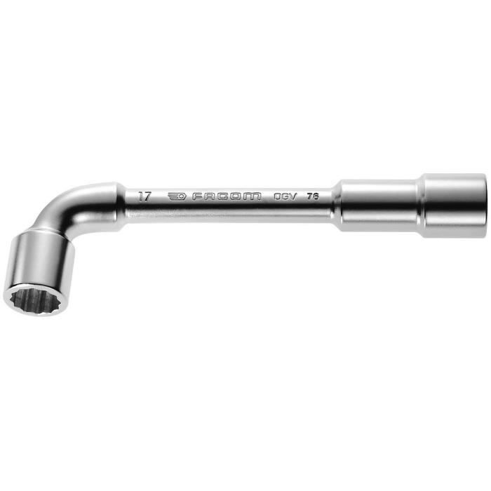 Box of 5 pipes with pipes profiles 12 sides x 6 sides facom - 76.j5pb - 1 side for decreased recovery + 1 power side and resistance
