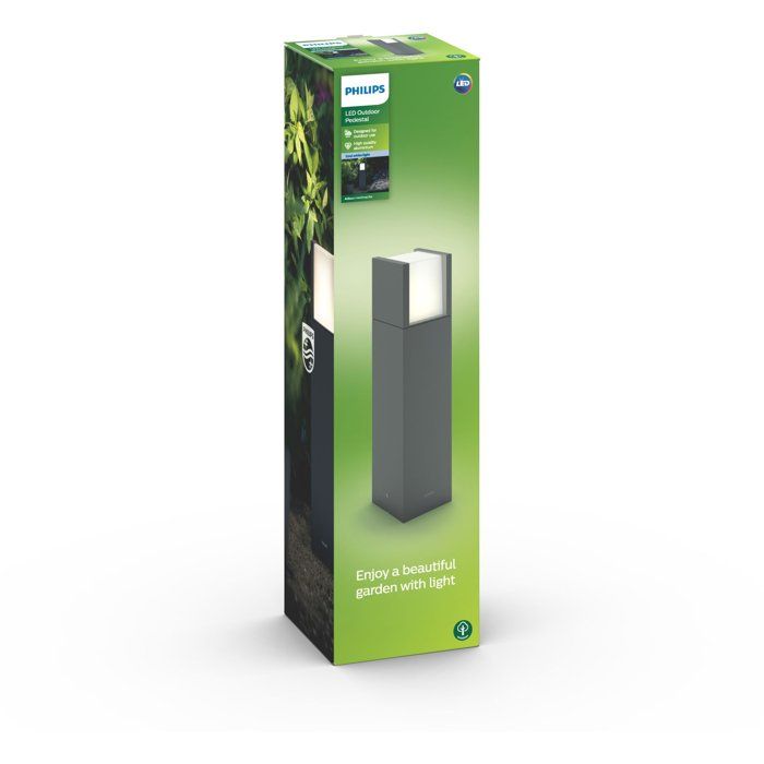 PHILIPS Arbor 4000K outdoor terminal 1x6W 230V - Anthracite