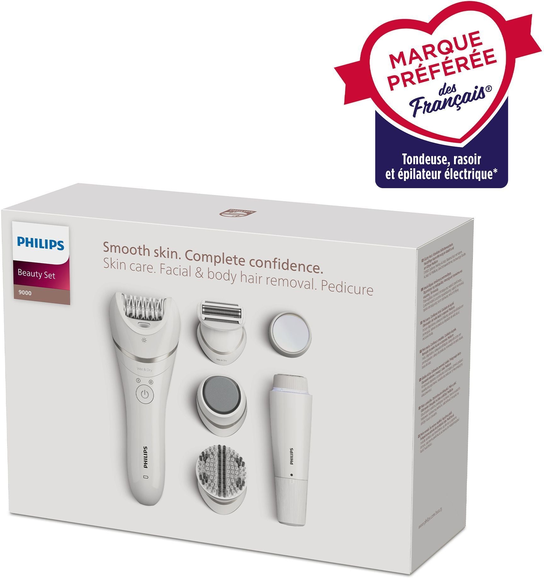 Electric epilator - PHILIPS - BRE770/92 - Satinelle Advanced