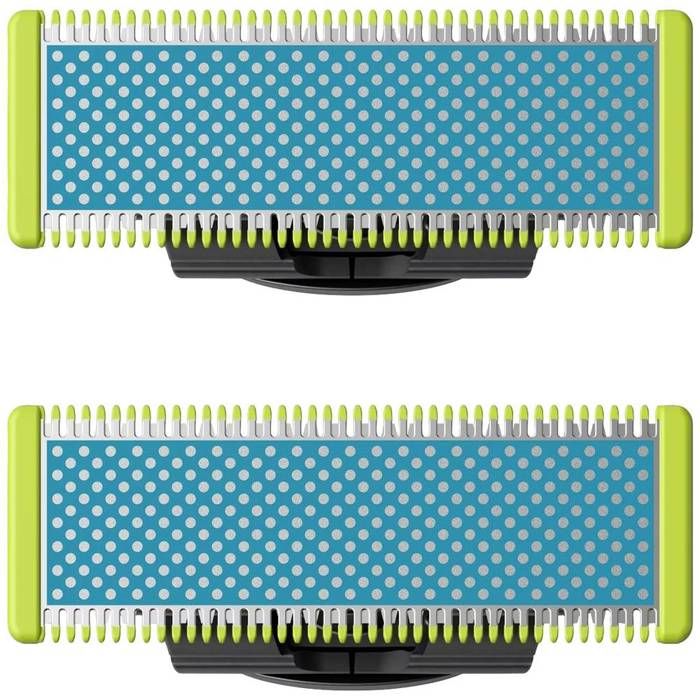Replacement Blades - PHILIPS - QP225/50 OneBlade - Compatible with All Handles, Anti-Friction, 4 Months of Use, Waterproof
