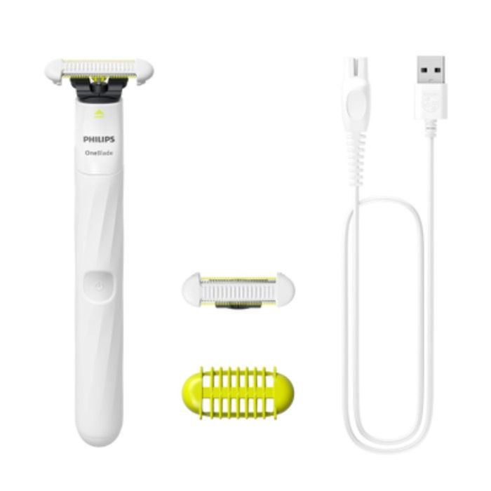 OneBlade Intimate Handle - PHILIPS - QP1924/30 - 3 mm body comb - 30-minute battery life - rechargeable