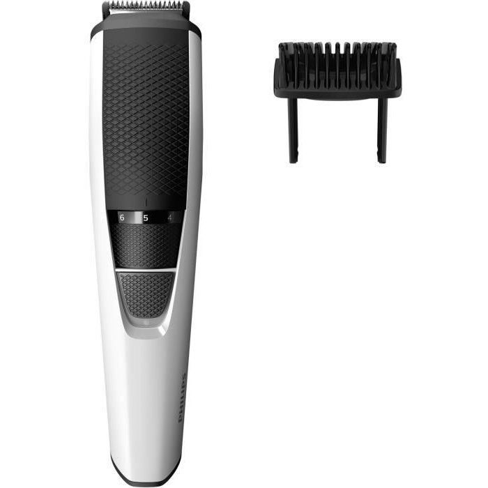 PHILIPS BT3206 / 14 Hair & Beard Trimmer - 3000 Series - 10 cutting heights - white