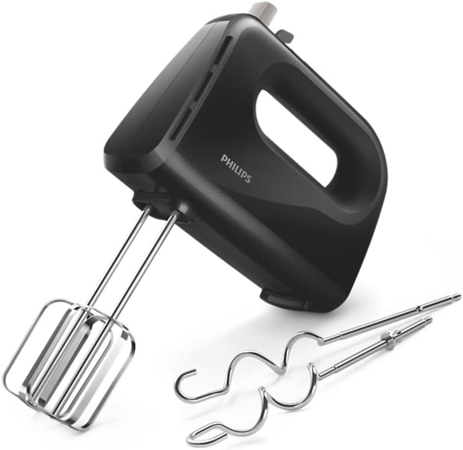 Electric mixer - PHILIPS - HR3705/10 - 300 W - 5 speeds + turbo - White