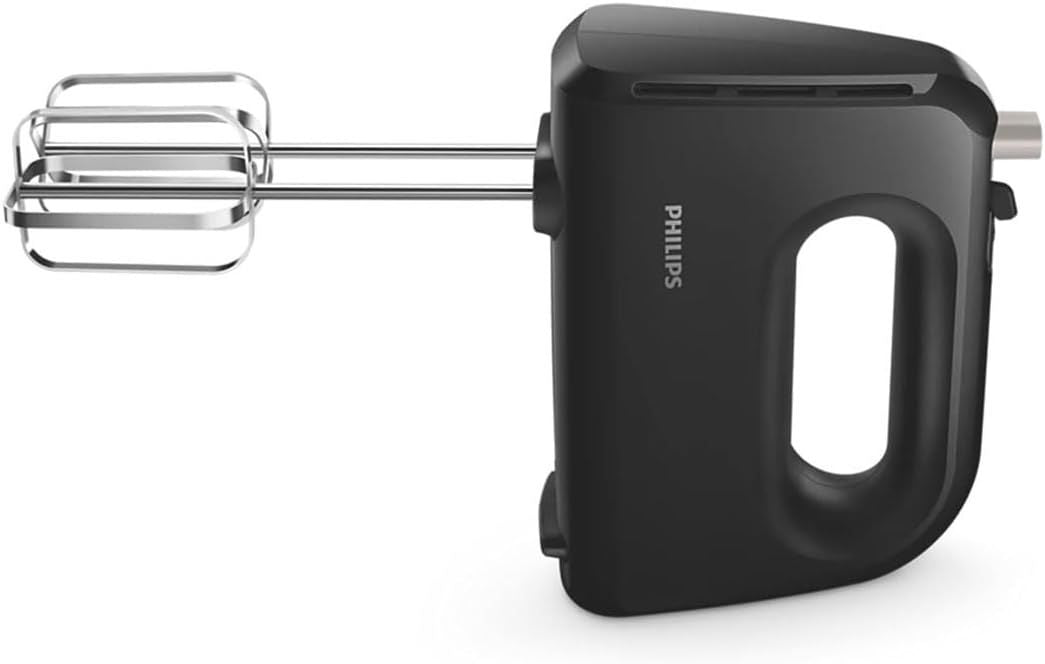 Electric mixer - PHILIPS - HR3705/10 - 300 W - 5 speeds + turbo - White