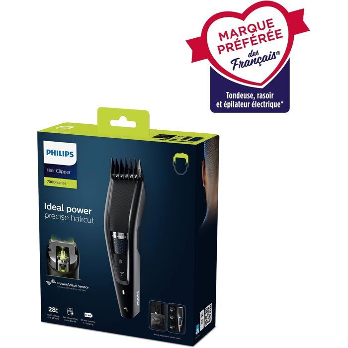 PHILIPS HC7650 / 15 - Series 7000 Hair and Beard Shaver / Trimmer with Travel Bag and Barber Kit