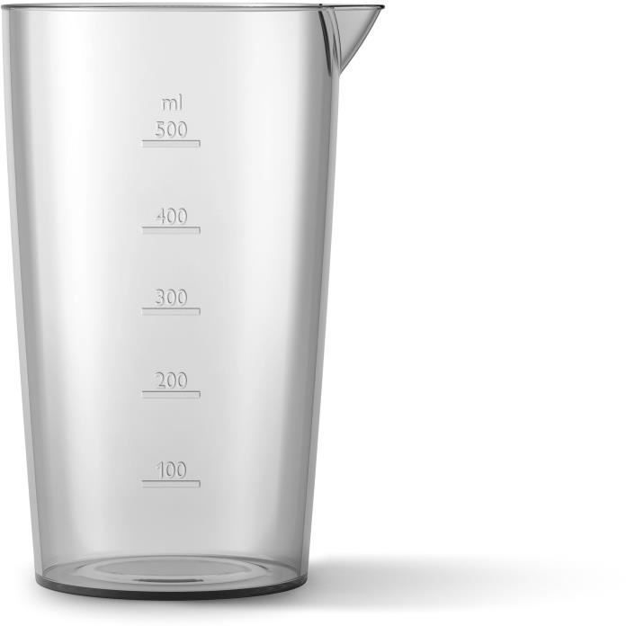 PHILIPS HR2534 / 00 ProMix hand blender - 650W - Metal base - Measuring cup included - White