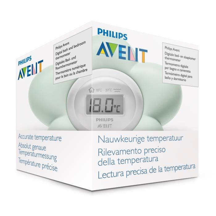 PHILIPS AVENT SCH480 / 00 Baby digital bath thermometer - Green
