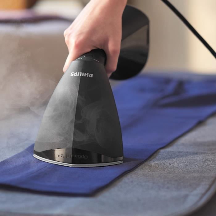 PHILIPS GC800/80 steamer - Horizontal or vertical steaming - 230 ml water tank - De-Calc technology