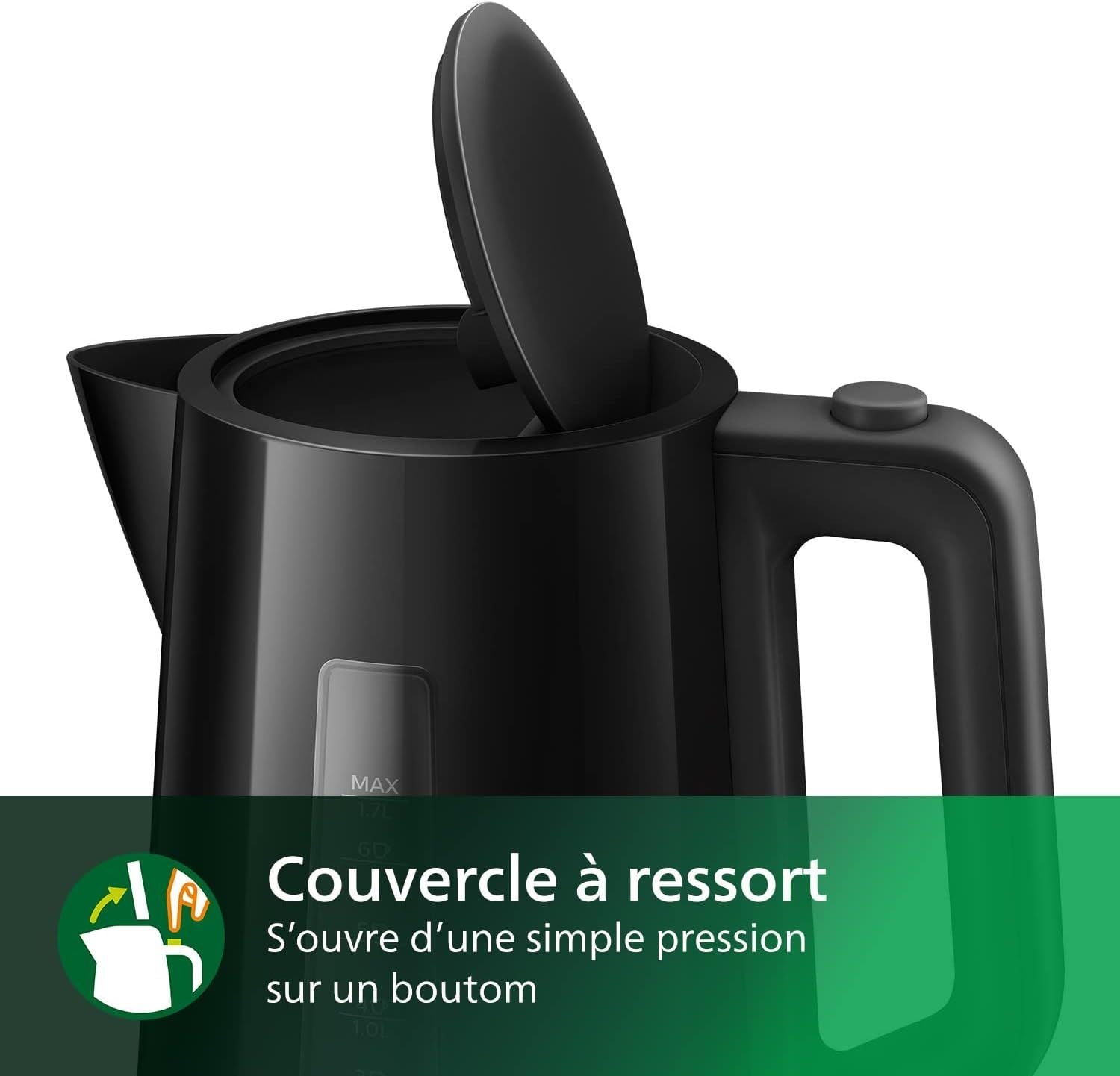 HD9318 / 20 Daily 1.7L kettle black