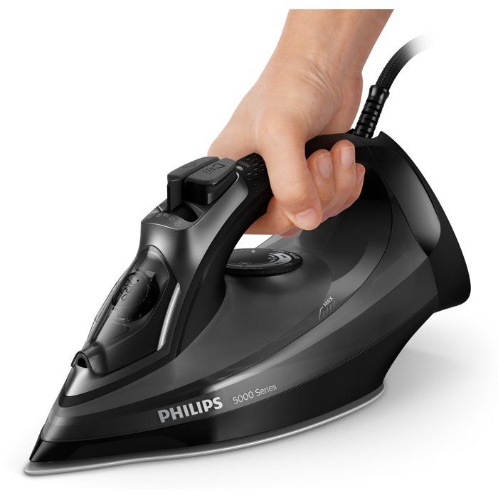 Philips Fer a iron series 5000 dst5040/80, 2600W, pressing 200g/min, continuous steam 45g, black