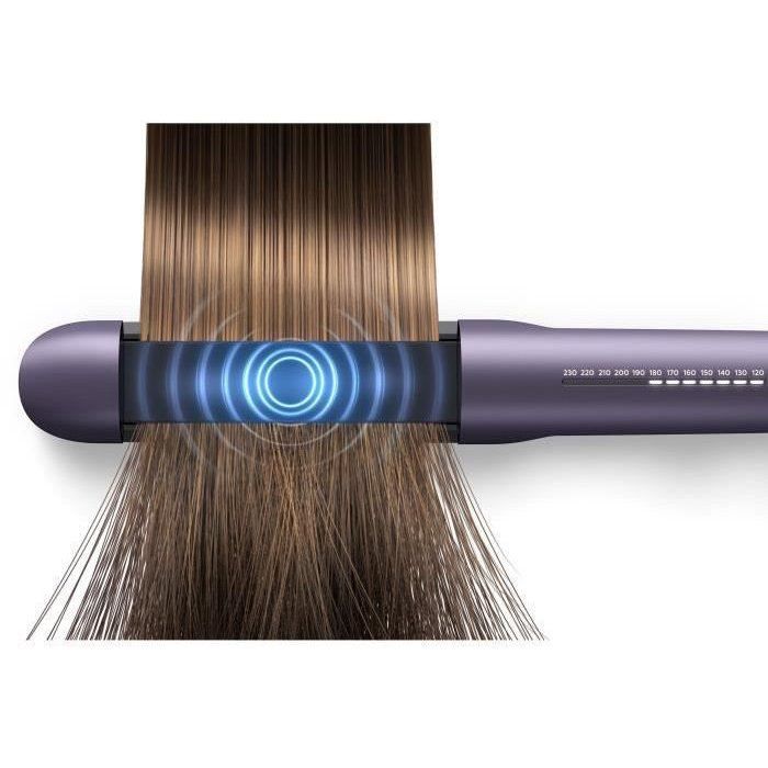 Electric hair straightener - PHILIPS - BHS752/00 - Series 7000 - Ceramic plate - Intense metallic violet