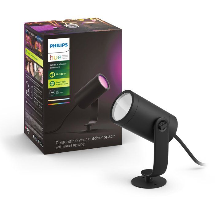 PHILIPS Kit extension 1 spot HW&CA Lily 8W - Anthracite