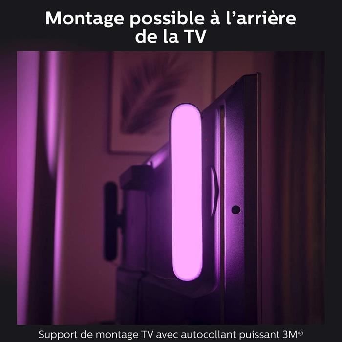 Philips Hue Play White & Color Ambiance, Basic Kit X 1, White, works with Alexa, Google Assistant and Apple Homekit