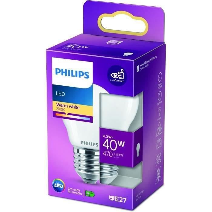 Philips Led Classic 40W Spherical E27 Warm War