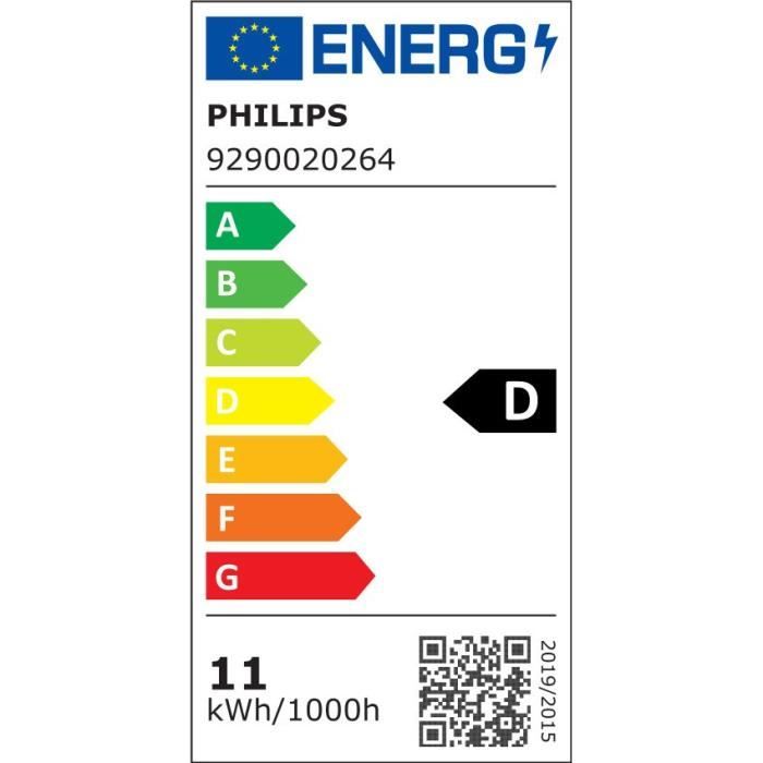 Philips LED bulb Equivalent100W E27 WHITE WHITE WITH NON -DIMABLE, GLASS, LOT OF 2