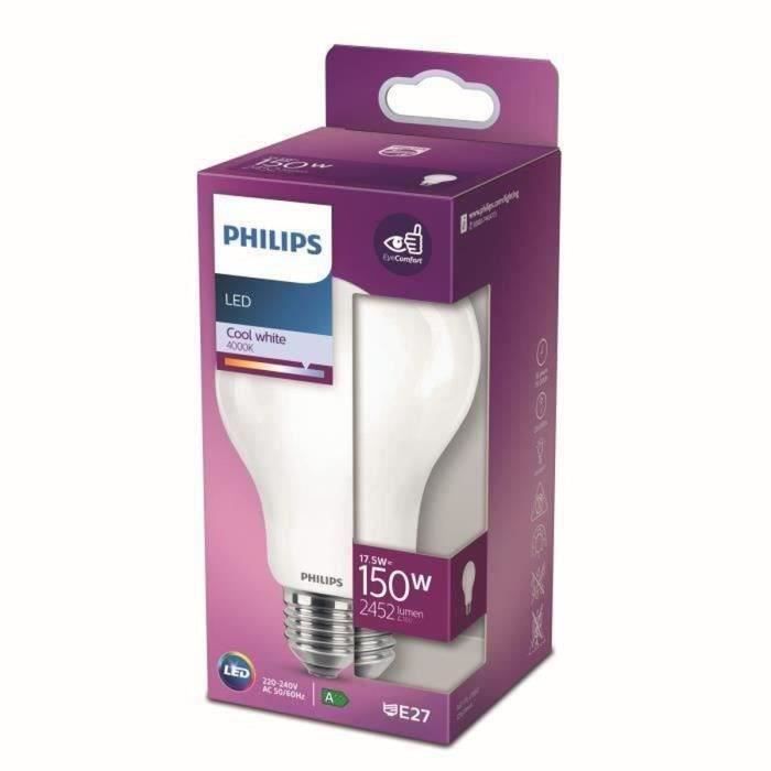 Philips Non -Dimmable LED bulb - E27 - 150W - Cold white