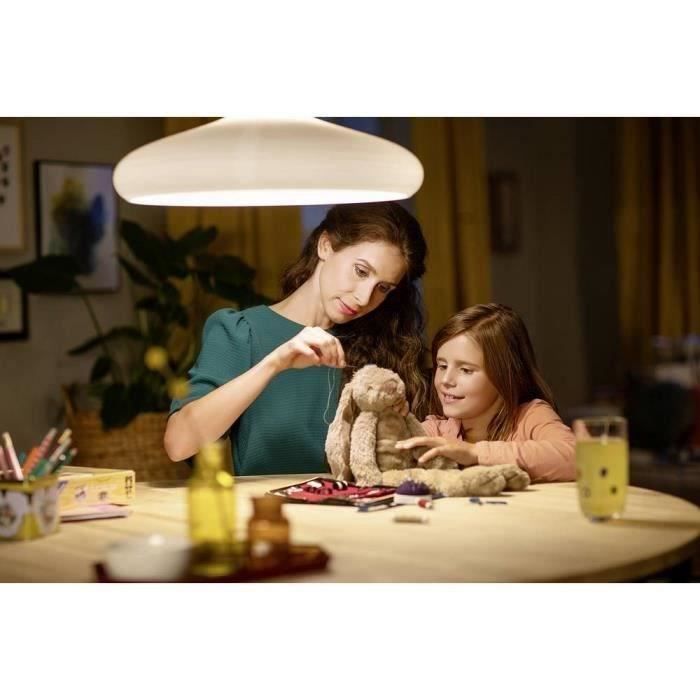 Philips LED Classic 60W Standard E27 Warm White Non -Dimmable Lot of 2