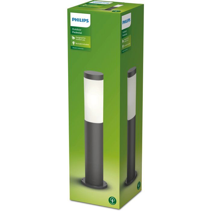 Philips Utrecht outer terminal - 1x20w - Anthracite
