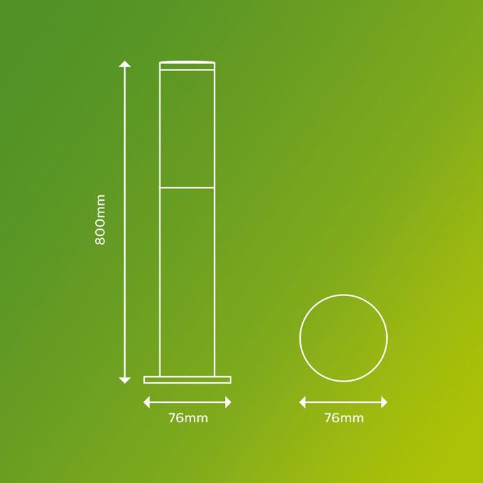 Philips Potelet Utrecht - 20W - Anthracite