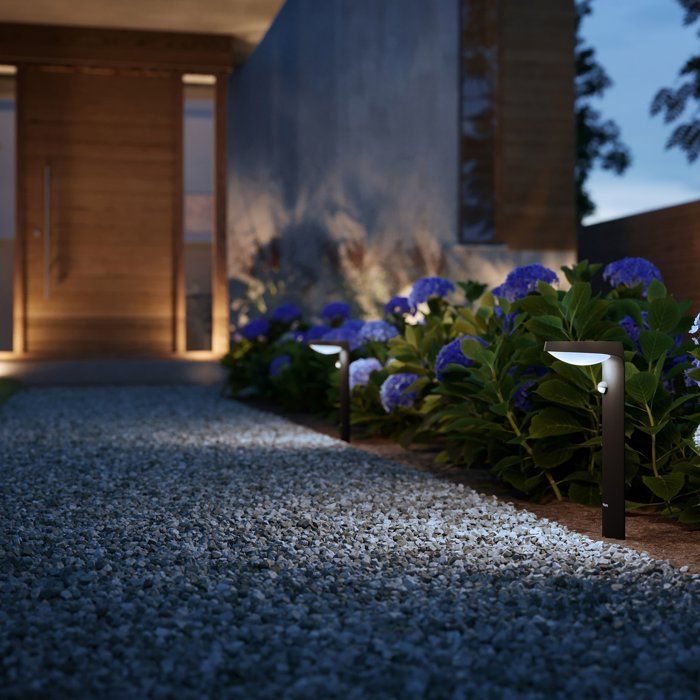 PHILIPS TYLA solar charging station, energy class A, motion detector, up to 250 lm, IP44 - Anthracite