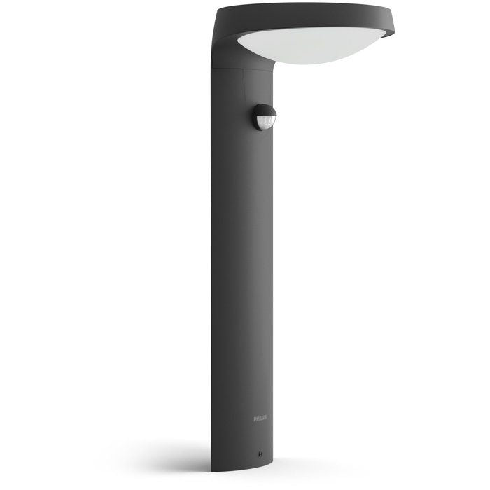 PHILIPS TYLA solar charging station, energy class A, motion detector, up to 250 lm, IP44 - Anthracite