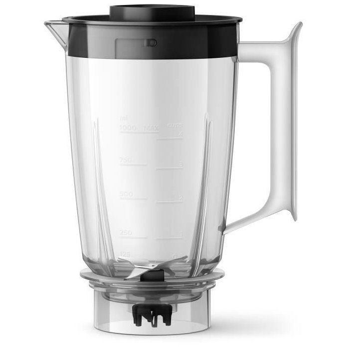 Philips Blender Daily HR2041/41, 450W, 4 blades problem 4, 1.9l plastic bowl, gourd, 1 speed + pulse, black