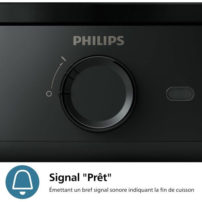 Electric egg cooker - PHILIPS - HD9137/90 - 6 eggs - 400 W