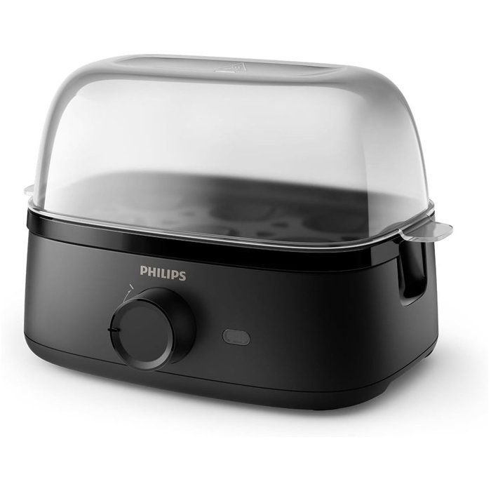 Electric egg cooker - PHILIPS - HD9137/90 - 6 eggs - 400 W
