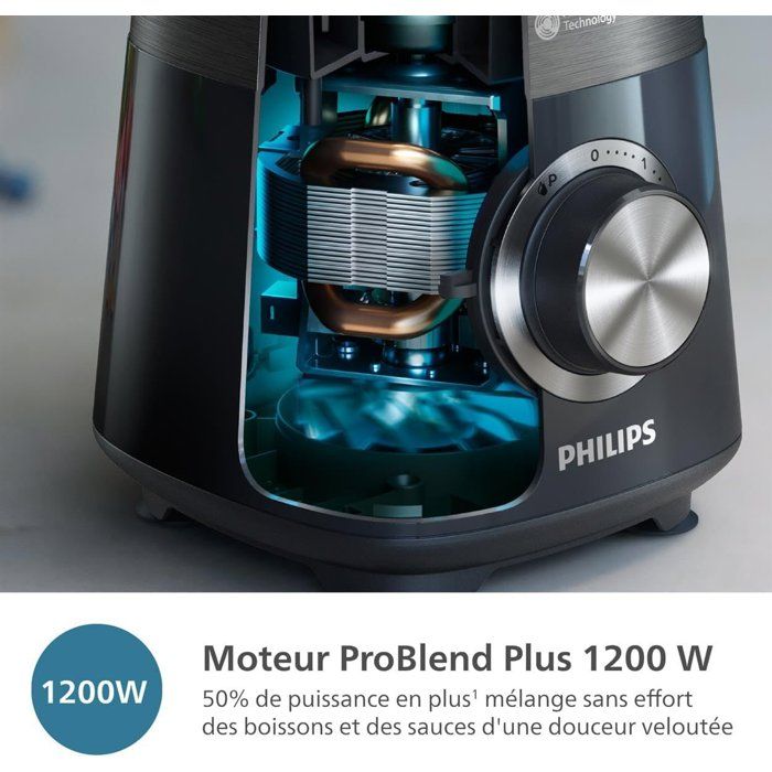 Blender - PHILIPS - HR3041/00 - Black