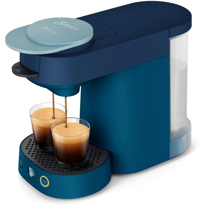 Pod Coffee Maker - PHILIPS SENSEO - CSA225/01 - Vibe Coffee Maker - Teal Blue
