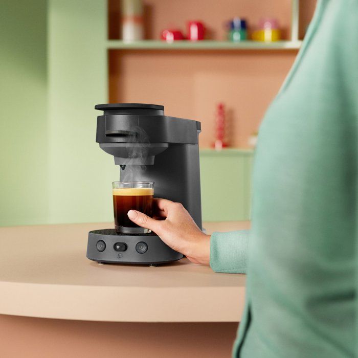 Pod Coffee Maker - PHILIPS SENSEO - CSA225/61 - Vibe Coffee Maker - Black