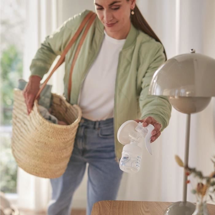 Philips Avent SCF430/20 Manual breast pumps - Natural Motion technology - Sweet stimulation - Easy to clean