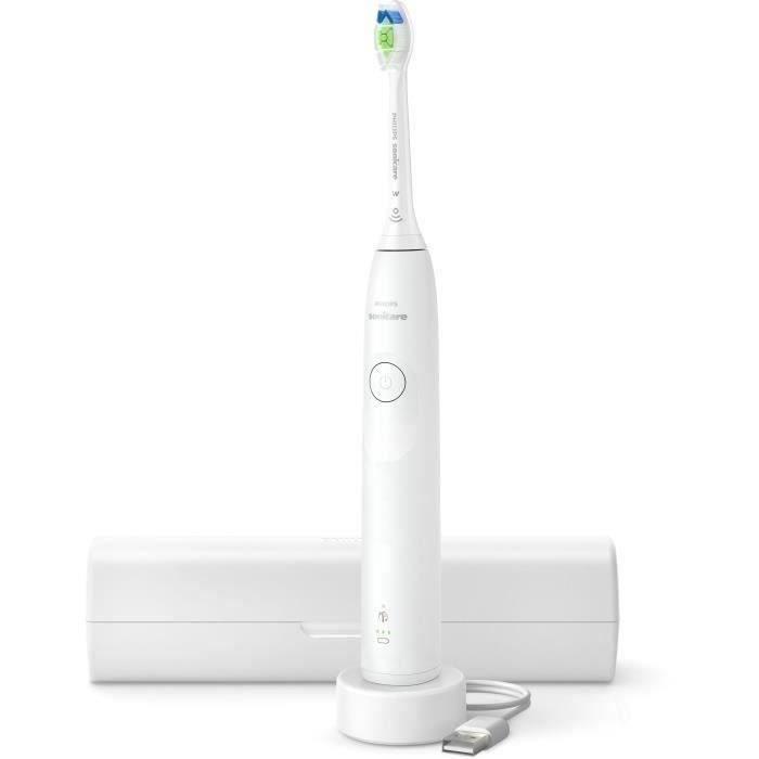 Toothbrush - PHILIPS - HX7108/02 - Sonicare - 5300 Series - White - Electric