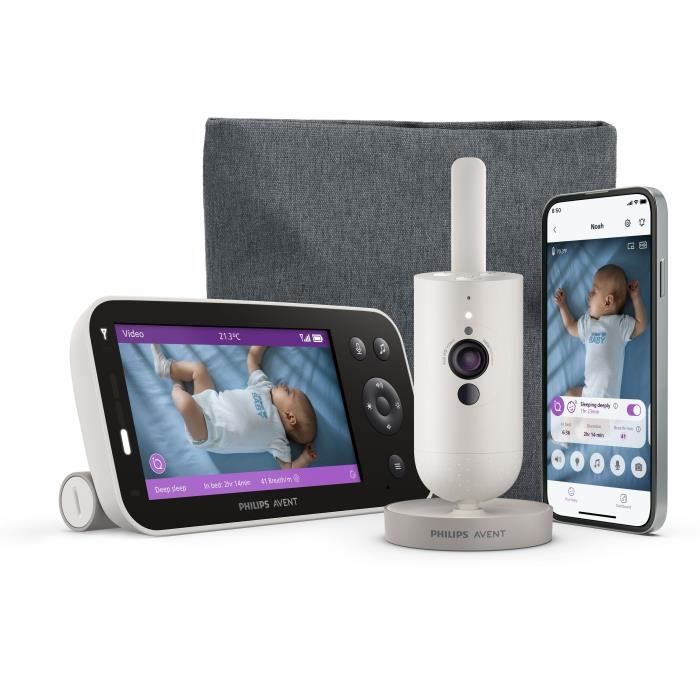Video baby monitor - PHILIPS AVENT - Premium connected - SCD971/26