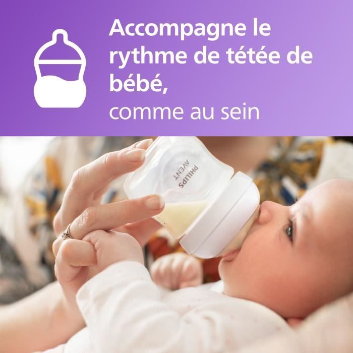 Discovery Box - PHILIPS AVENT - Natural 3.0 - 125ml Bottle + Ultra Air Pacifier 0-6M