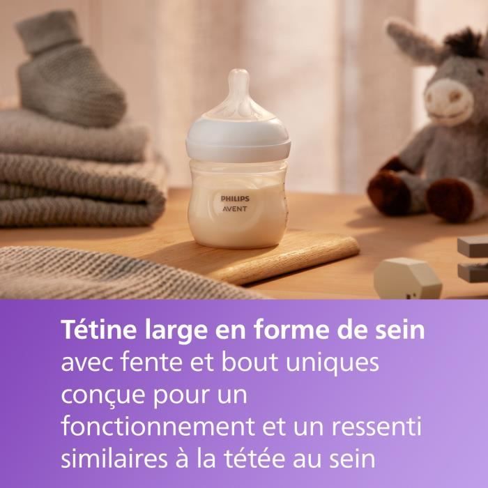Discovery Box - PHILIPS AVENT - Natural 3.0 - 125ml Bottle + Ultra Air Pacifier 0-6M